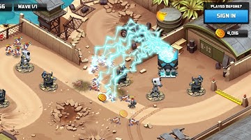 Alien Creeps TD | gameplay| part 1 |