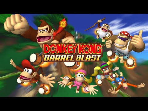 Donkey Kong: Barrel Blast // Full Walkthrough (Jungle Grand Prix) - All 4 Cups