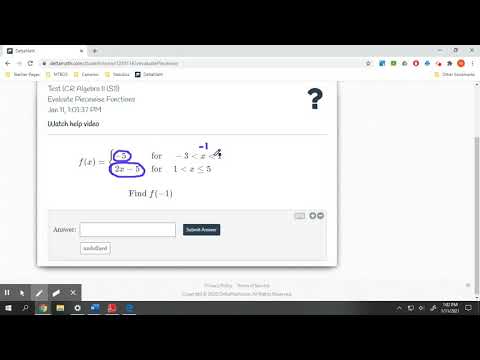 Piecewise Functions