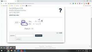 Piecewise Functions
