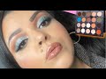 BEE BEAUTY LONDON BARBARELLA EYESHADOW PALETTE TUTORIAL & REVIEW | BOXYCHARM BOXYLUXE MARCH 2021