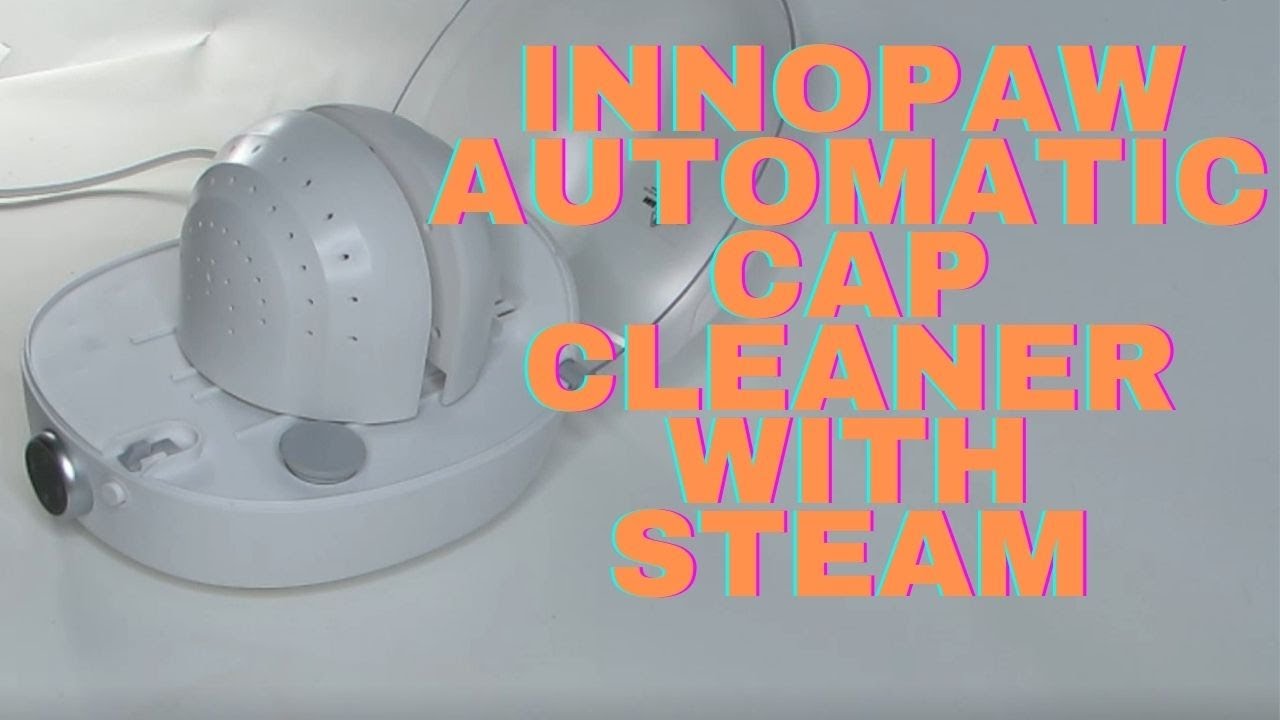 Testing INNOPAW Automatic Cap Cleaning Machine with Steam and Dry