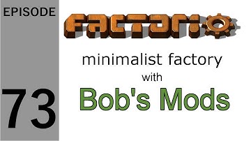 Factorio - Minimalist Factory with Bob
