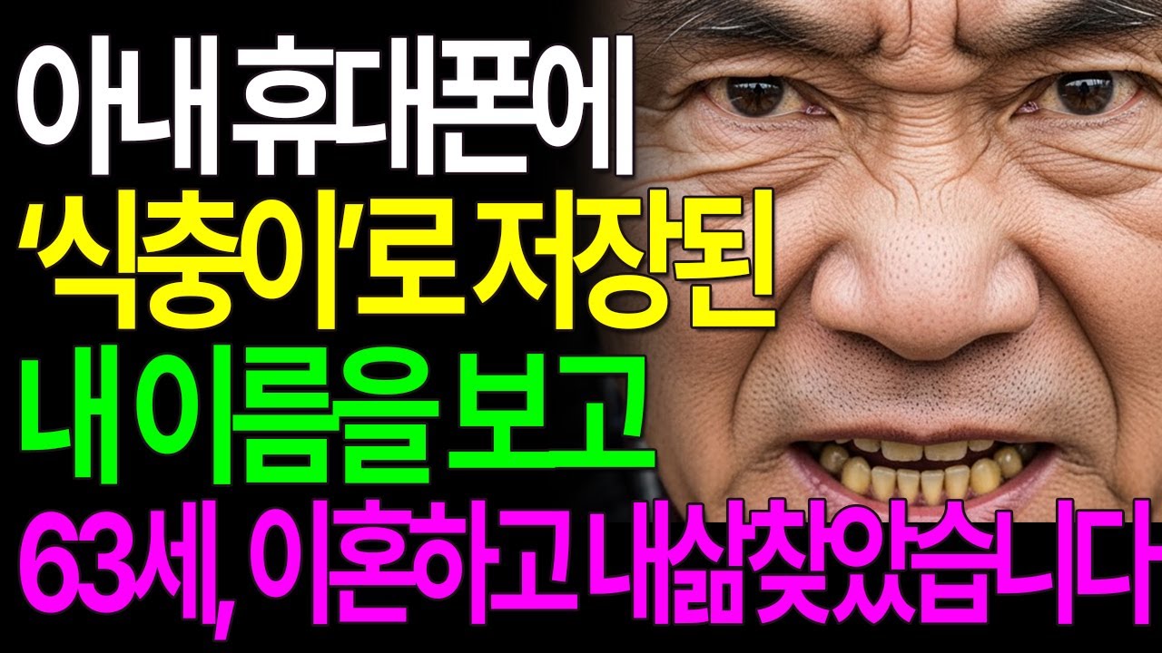 퇴직 후 ‘식충이’가 된 남편, 이혼으로 인생을 갈아엎다 | 사연라디오 | 오디오북 | 노후의지혜 | 인생사연