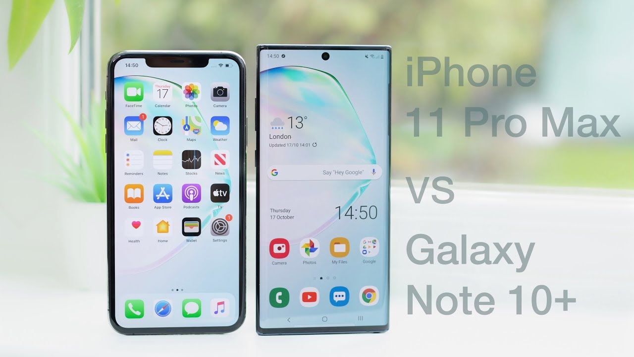 iPhone 11 Pro Max vs Galaxy Note 10+ | In-Depth Comparison & Review -  YouTube