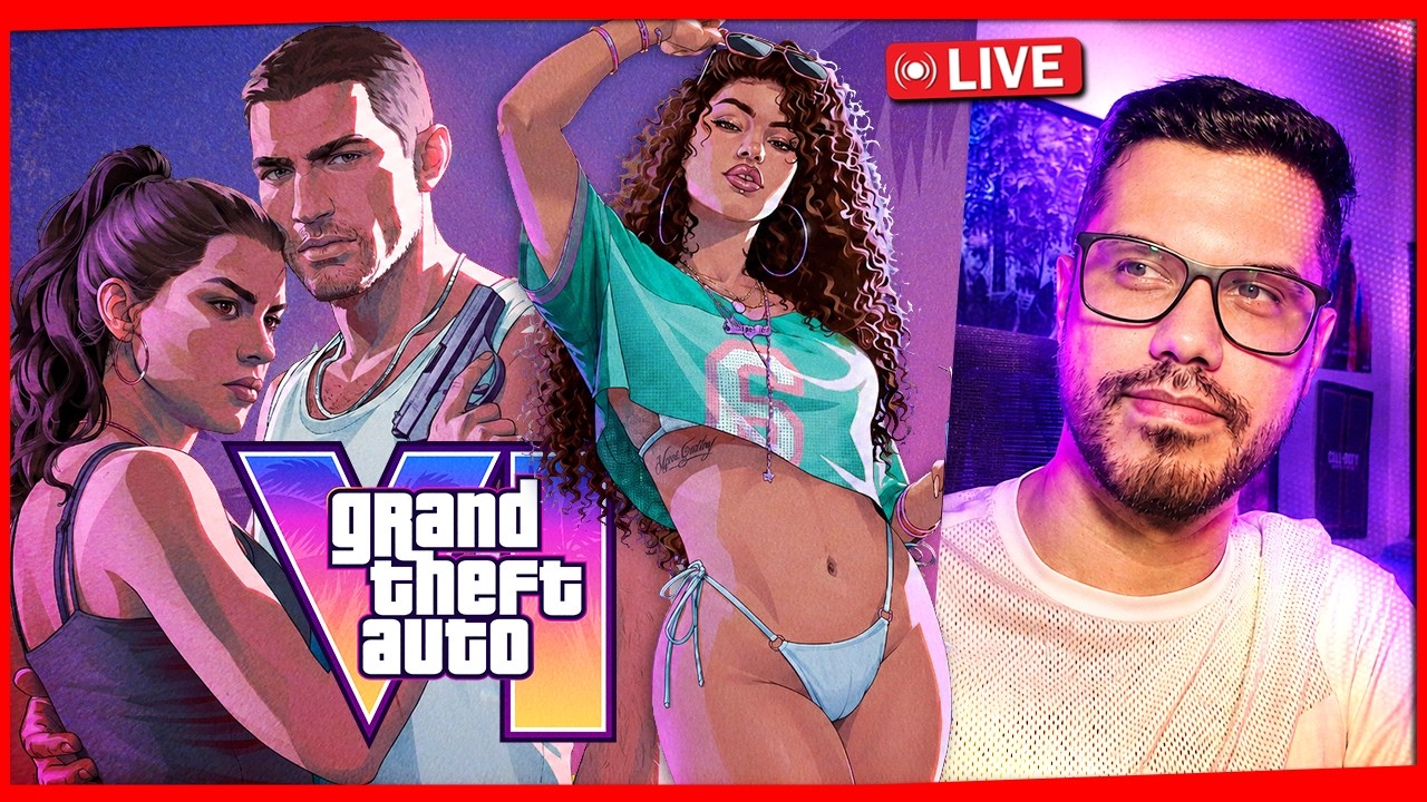 🔴LIVE: O MOMENTO GTA 6 CHEGOU, PREPARATIVOS para TRAILER 3 e MAIS! - !pix