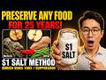 Salt Preservation Explained: How to Store Food for Years Without a Fridge