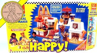 1993 McDonald's Drink Fountain Set Mattel #11092 Happy Meal Magic Yellow Lids