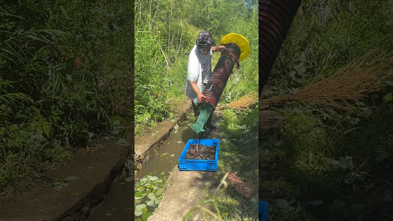 Amazing Survival Skills: Innovative Method of Fishing Through Ice in Extreme Winter Conditions"