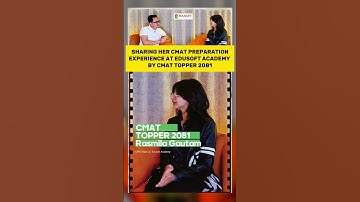 Rashmila Gautam SHARING HER #CMATPREPARATION EXPERIENCE AT EDUSOFT ACADEMY BY CMAT TOPPER 2081 #CMAT