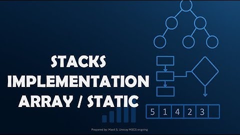 STACKS ARRAY / STATISCHE IMPLEMENTATIE