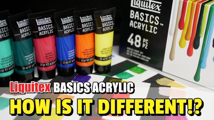 ARTEZA Acrylic Paint 24 Set [HONEST REVIEW], Unboxing + LightFastness Test