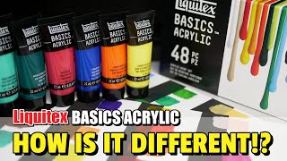 Liquitex Acrylic: Professional vs. Basics 