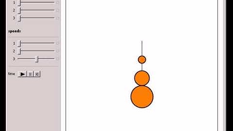 Simulating a Three-Armed Pendulum