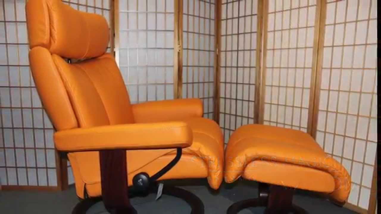 Stressless Magic | Ekornes Recliner | Clementine Paloma Leather