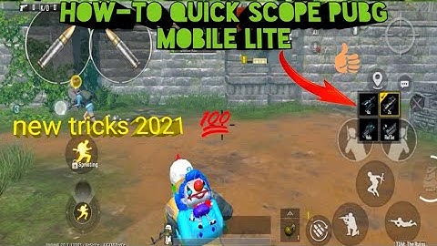 how-to quick scope pubg mobile lite🤔 //quick scope pubg lite//quick scope pubg lite 0.21.0👍🏻