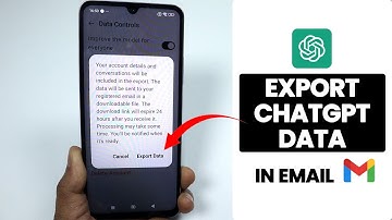 (One Click) How to Export ChatGPT Data in Email on Android or iPhone 📥