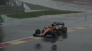 Lando Norris Q3 shunt Recreation