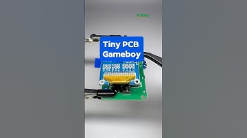 Amazing DIY GameBoy Project with Custom PCB from @PCBWay #arduino #gaming #engineering #diy #pcb