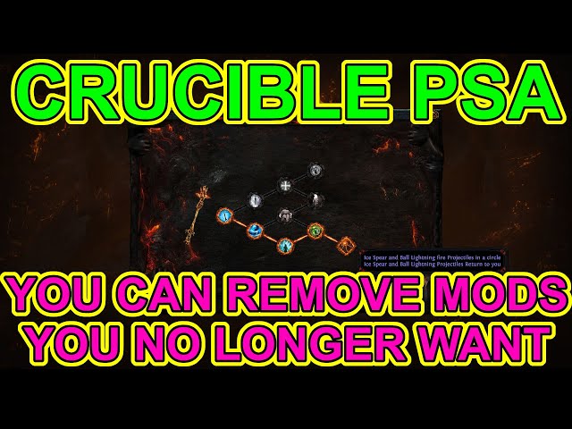 Path of Exile Crucible lets you risk it all for the ultimate weapon