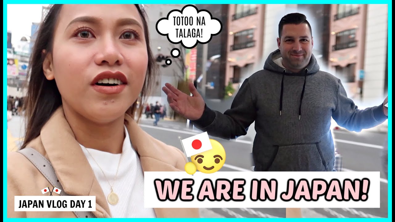 DREAM COME TRUE! OUR FIRST TIME IN JAPAN! ❤️ JAPAN VLOG DAY 1 | rhazevlogs