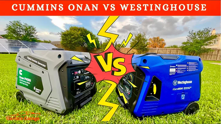 Ultimate Generator Showdown: Westinghouse igen4500 VS Onan Cummins P4500I