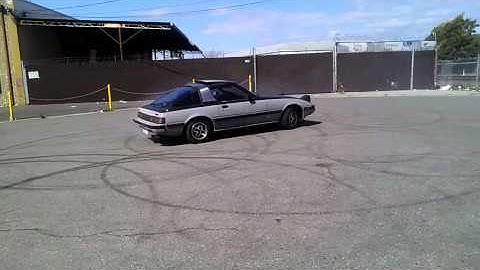 Mazda rx7 donuts
