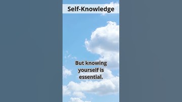 The Journey Within: Knowing Yourself Matters Most