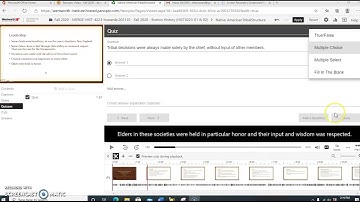Adding Quizzes to Panopto Videos