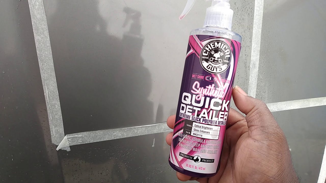 Chemical Guys Synthetic Quick Detailer Review on my Nissan GTR 2018. 