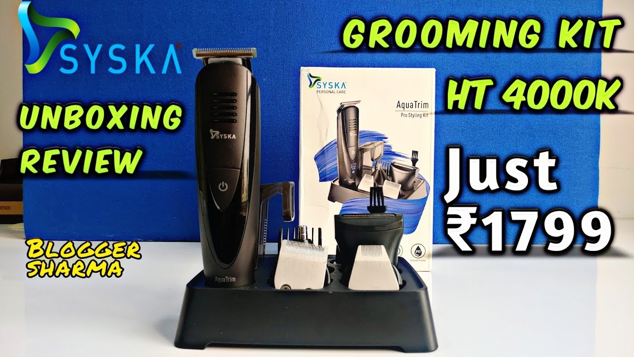 syska ht4000k trimmer