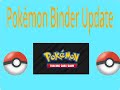Pokémon Binder Update
