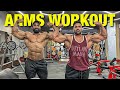 Rohit khatri x nitin chandila  arms workout