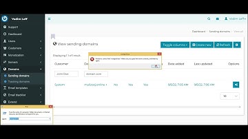 How to add External Domain to MailWizz Email Panel