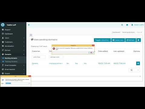 How to add External Domain to MailWizz Email Panel