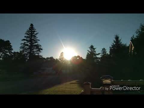 Clear Blue Sunrise - bright quiet morning
