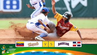 Highlights: 🇻🇪 Venezuela vs. Dominican Republic 🇩🇴 WBSC U-12 Baseball World Cup - Super Round