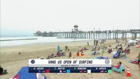 Vans US Open of Surfing: Round One, Heat 5