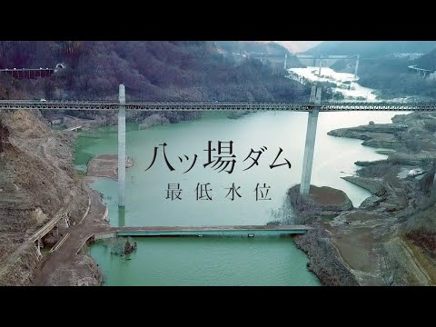 【八ッ場ダム】水面下から再び現れた廃道と廃線跡【最低水位】