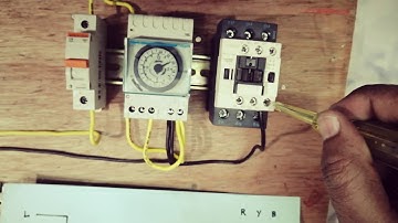 STREET LIGHT TIMER SETTING & TIMER SWITCH CONNECTION WITH PRACTICAL