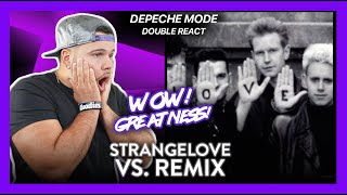 Double React Depeche Mode Strangelove vs. Remix (GET OUTTA HERE!)  | Dereck Reacts