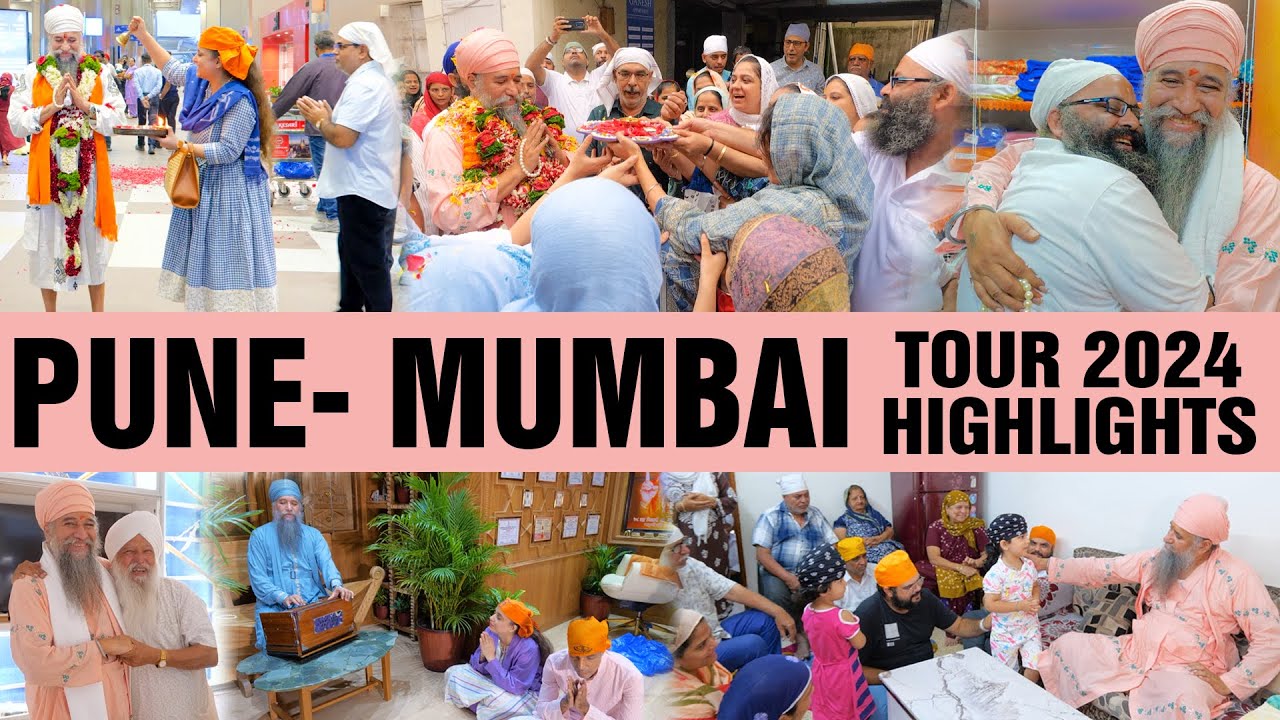 Pune & Mumbai Tour Highlights 2024 | Sant Baba Darshan Singh Ji Tapoban Dhakki Sahib