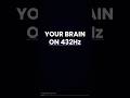 432Hz Brain On | Sleep 3x Deeper with Nature's Healing Frequency #Shorts