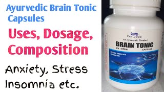 Brain Tonic Ayurvedic capsules uses,dose,composition screenshot 2