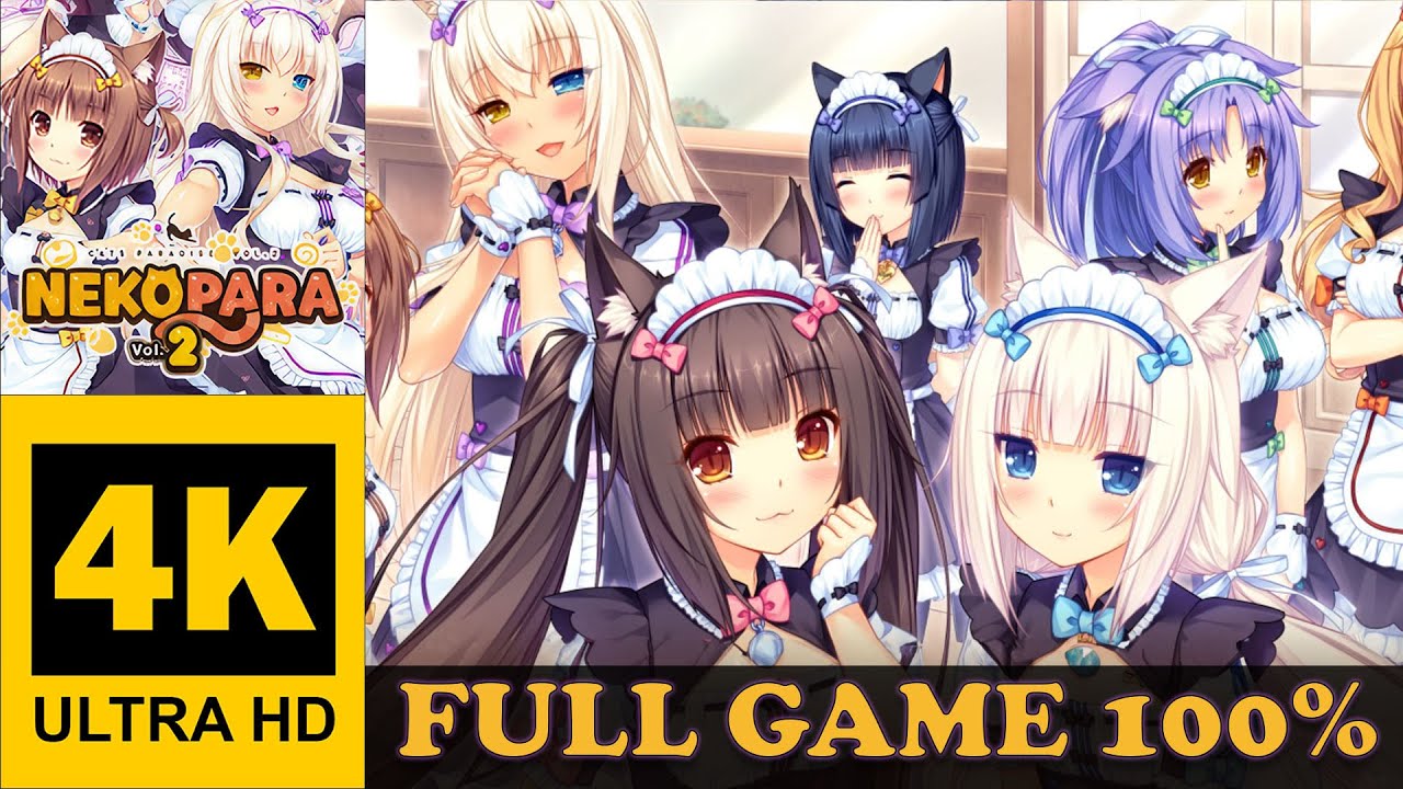 Відео-мініатюра для ВЕСЬ ПРОХОДЖЕННЯ | NEKOPARA Vol. 2 | Геймплей, Без коментарів, 4K"
