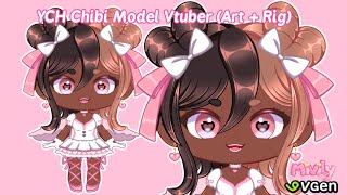 YCH Chibi Model Vtuber (Art + Rig) Aesofhearts🩷