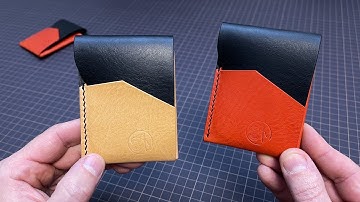 My HandMade leather wallets are available for purchase  + Pattern