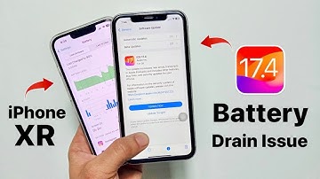 iOS 17.4 on iPhone XR  - iOS 17.4 Battery Test on iPhone XR - Battery Drain Issue