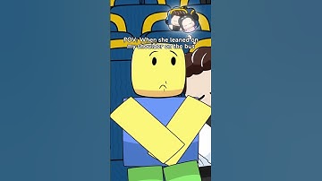 POV: When she leaned on my shoulder on the bus #shorts #short #roblox #funny