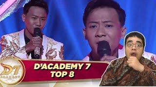 Robi Bakar Panggung! Robi Ganti Vibe “Senyum Membawa Luka” Jadi  Groovy | D’Academy 7 Top 8 REACTION